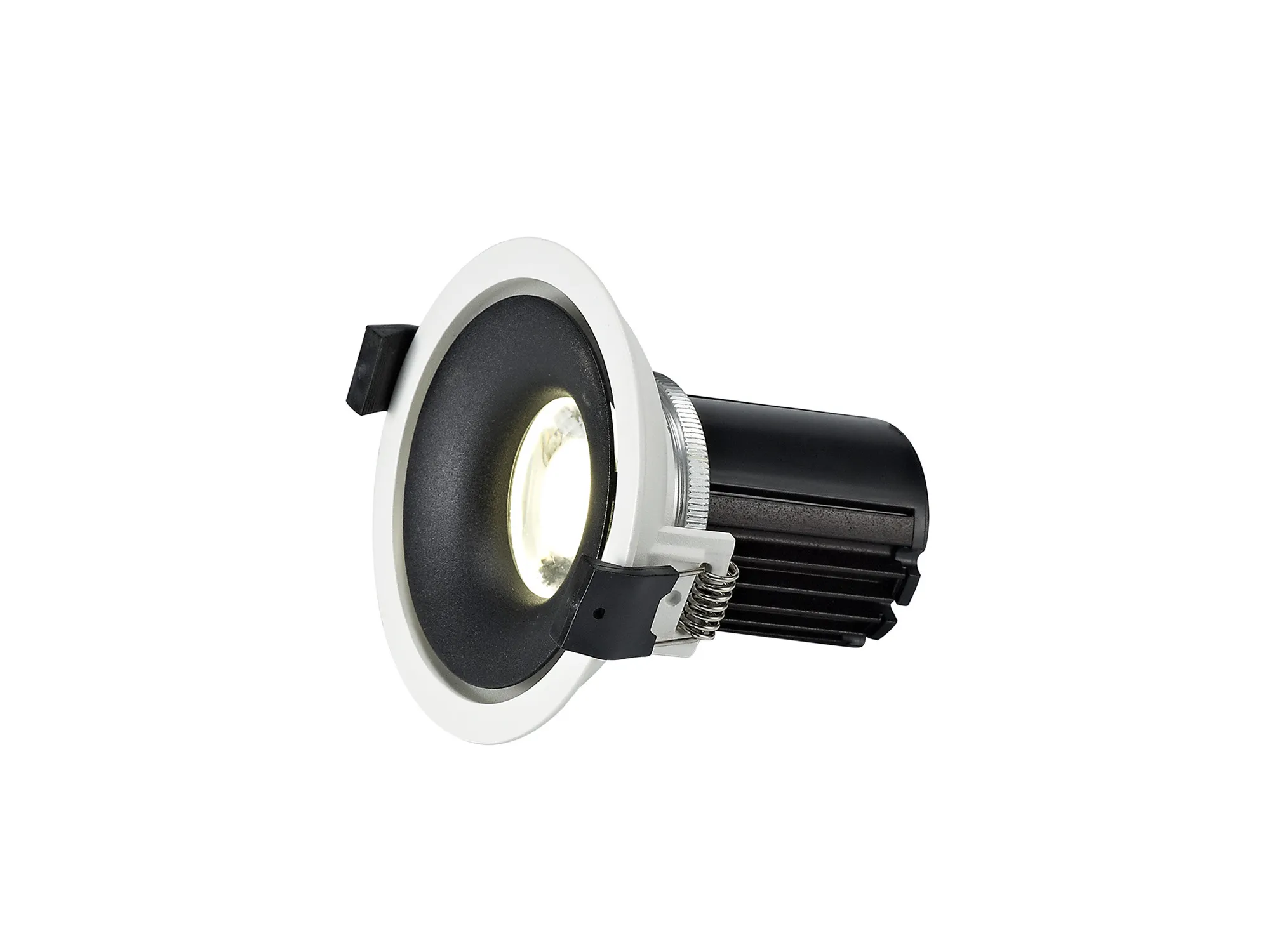 DM201024  Bolor 10 Tridonic Powered 10W 4000K 810lm 36° CRI>90 LED Engine White/Black Fixed Recessed Spotlight, IP20